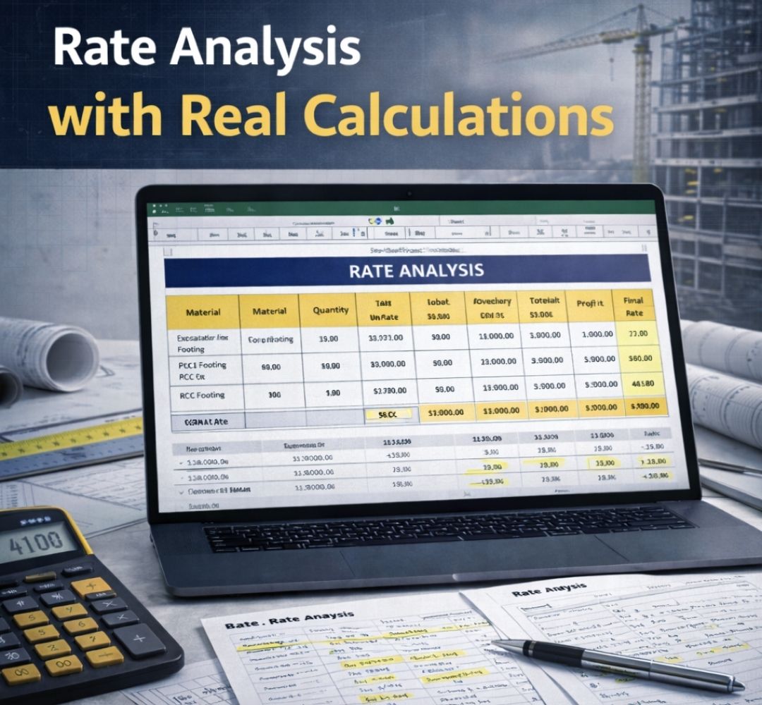 Rate Analysis with Real Calculations