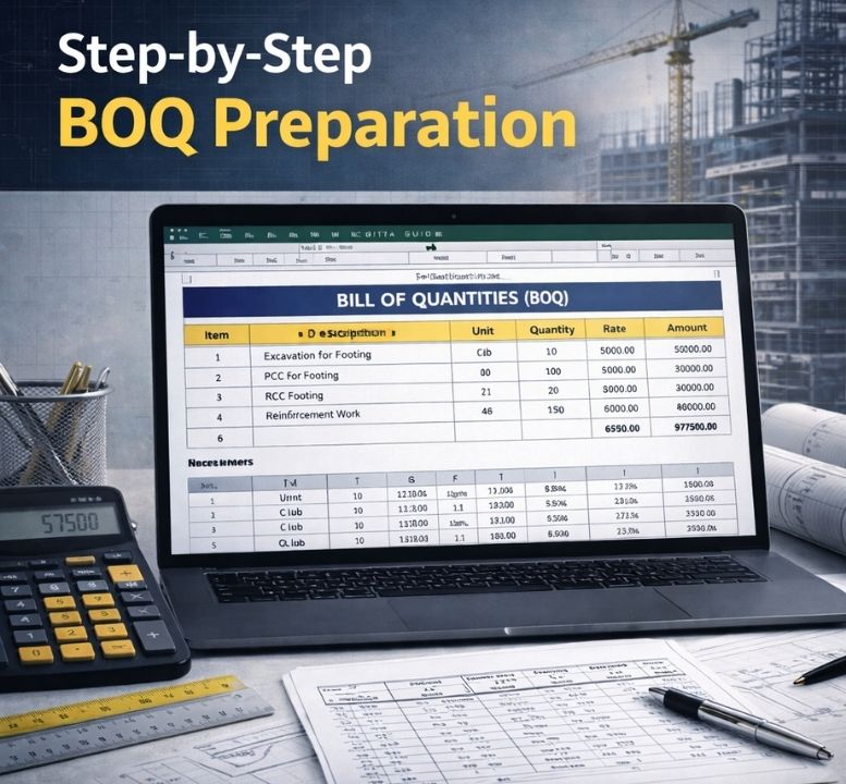 Step-by-Step BOQ Preparation Video Course